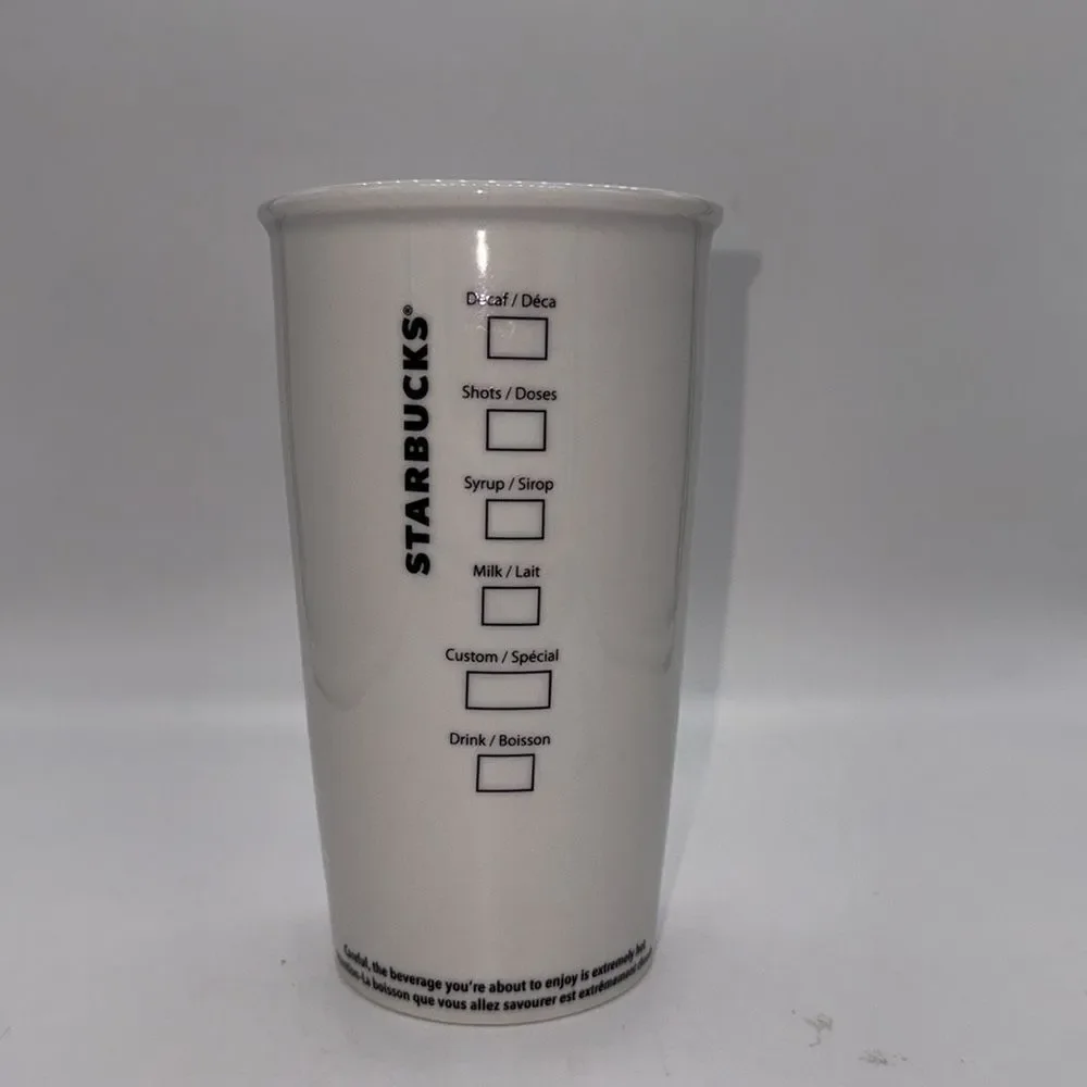 Starbucks Siren Logo Double-Wall Ceramic Tumbler - 12 fl oz